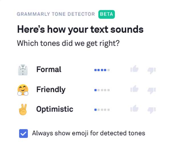 grammarly-tone-detector