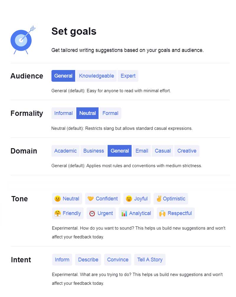 how-to-set-goals-in-grammarly